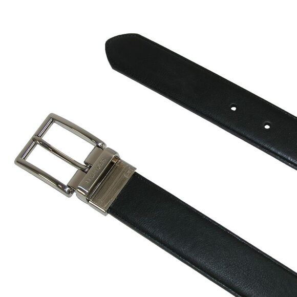Tommy Hilfiger Men's Feather Edge Reversible 32mm Belt - Picture 3 of 5